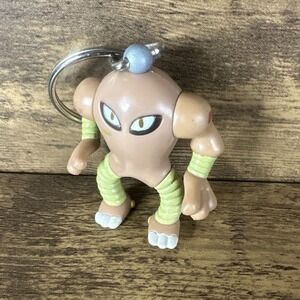Vintage Hitmonlee Burger King Keychain Pokemon Toy Figure Original 1999